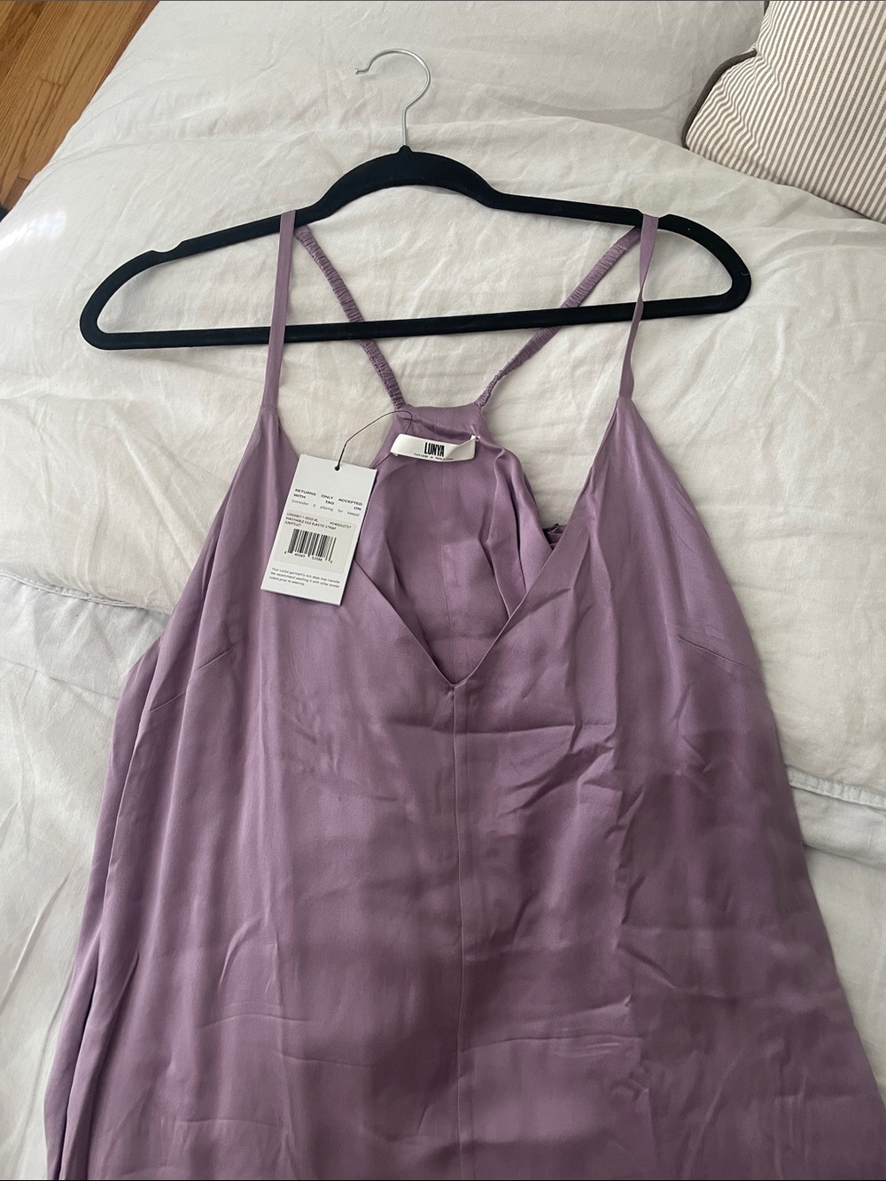 Washable Silk Elastic Strap Jumpsuit